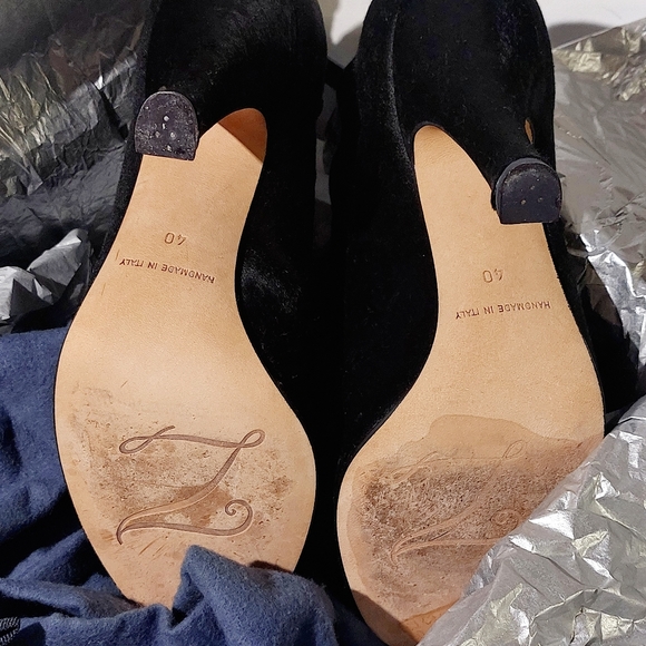 RARE Zoraide black ponyskin heeled booties, IT40, immaculate - Picture 13 of 16